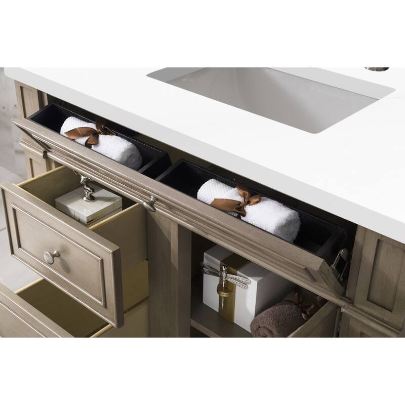 James Martin Vanities 157-V36-3WZ Bristol 36" Free Standing Single