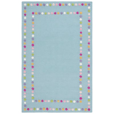 SAFAVIEH Handmade Kids Diva Dots Wool Rug