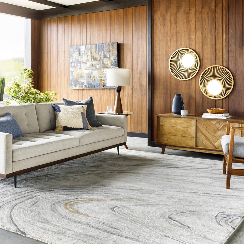 Communite Minimalist Abstract Hand Tufted Area Rug