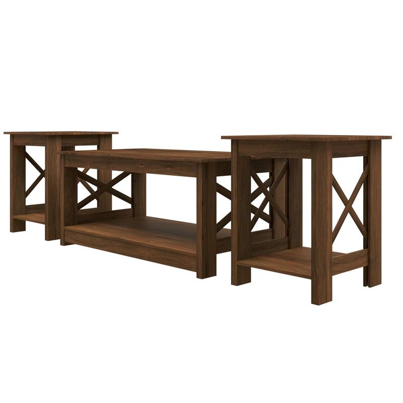 CraftPorch Modern 3-Pieces Coffee Table Set