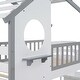 preview thumbnail 21 of 20, Stairway Twin Over Twin Bunk Bed with Storage & Guard Rail