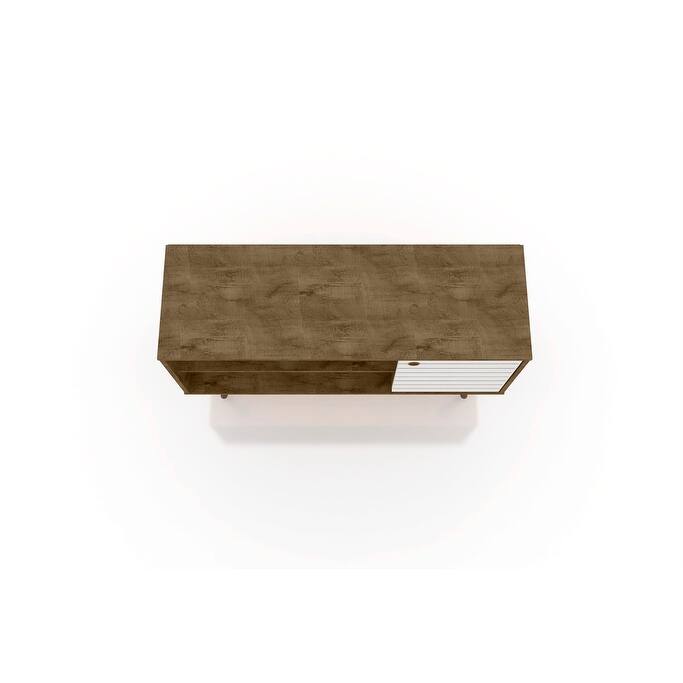 Mid-century Modern Liberty 2-shelf TV Stand