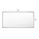preview thumbnail 30 of 66, Rectangle Metal Framed Beveled Edge Bathroom Vanity Mirror
