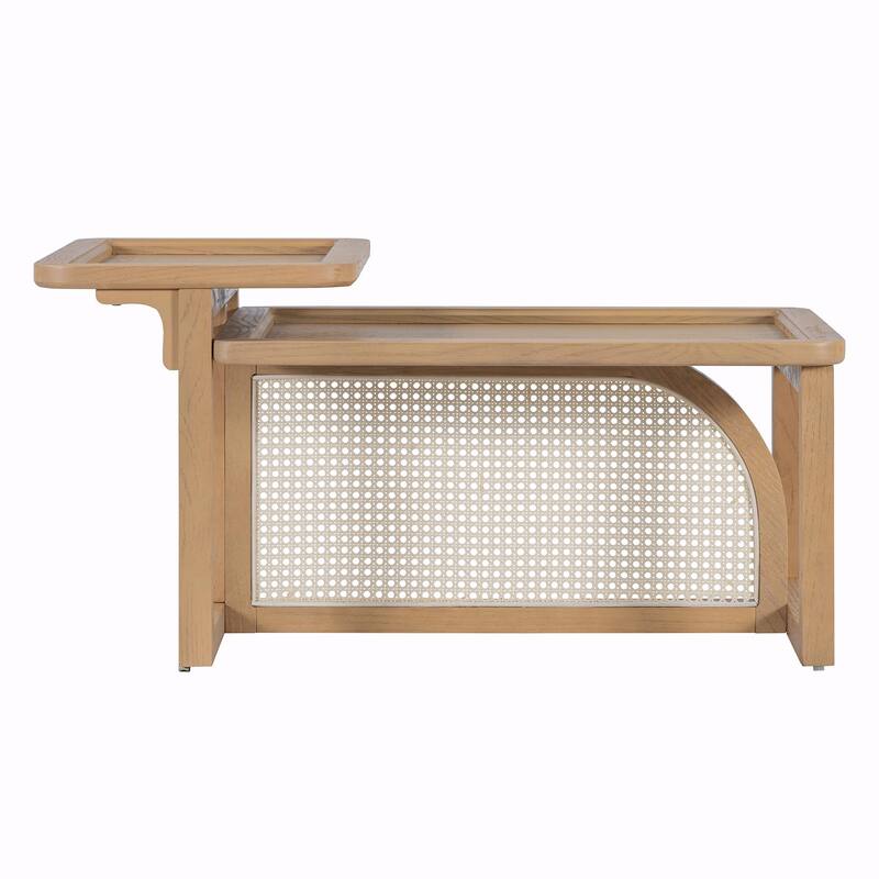 Modern 2-Piece Nesting Coffee Table Set