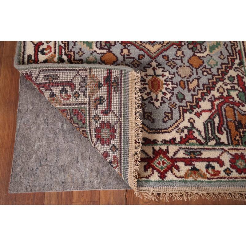 Heriz Serapi Indian Accent Rug Handmade Wool Carpet - 3'2"x 5'0"
