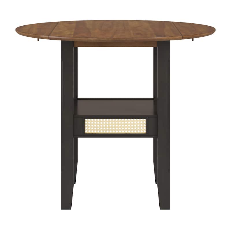 Plaga Cane Accent Dining Table by iNSPIRE Q Classic - 36-inch