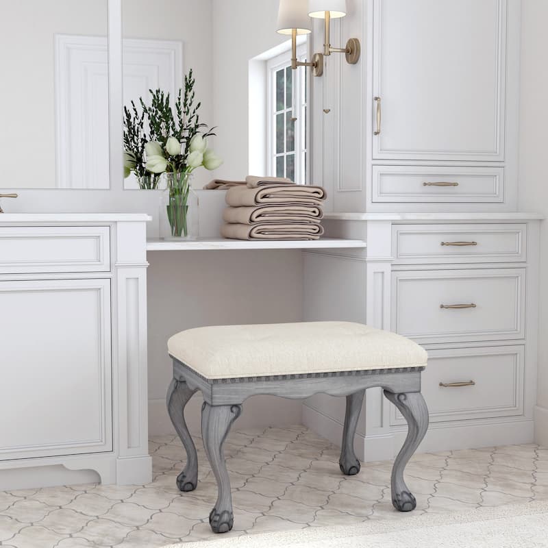 Ashford Upholstered Vanity Stool