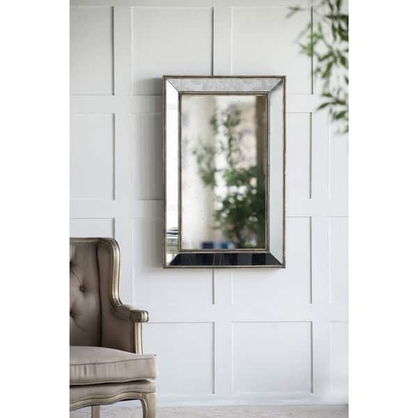 vintage look wall mirror