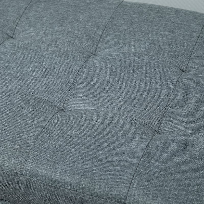 Porch & Den Holmden 51-inch Fabric Tufted Storage Ottoman Bench