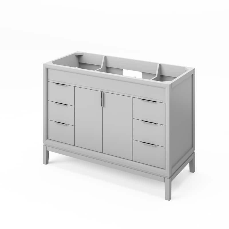 Jeffrey Alexander VN2THE-48-NT Theodora 48" Single Free Standing - Grey