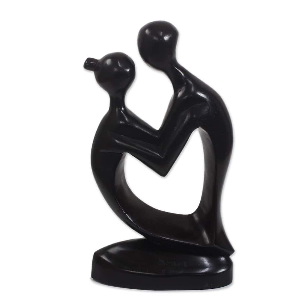 Novica Handmade Shadow Lovers Wood Sculpture