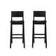 preview thumbnail 13 of 34, Linon Dahlia Armless Barstool Set of 2