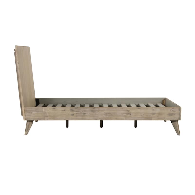 Carson Carrington Iglesjo Acacia Mid-century Platform Bed