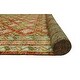 preview thumbnail 8 of 7, Balochi Beornham Rust/Green Rug - 5'6" x 7'8"