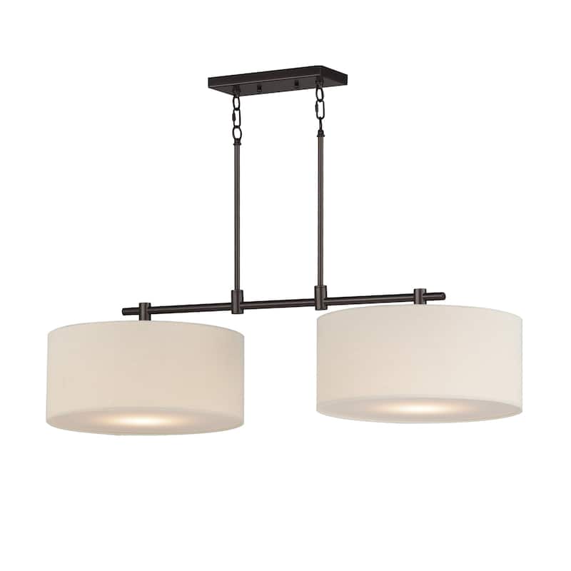 Maxim 10016OM Bongo 2 Light 42" Wide Linear Pendant - Oil Rubbed Bronze