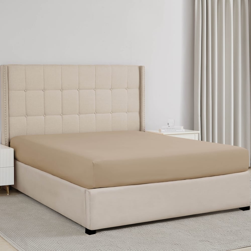 Vilano Extra Deep Pocket Fitted Bed Sheet , 2 pack, Fitted Sheet Only, Bed Sheet Seperates