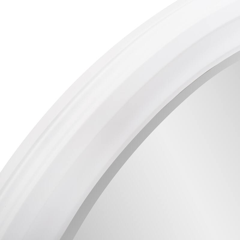 George Arched Mirror White - 45 x 34 x 4