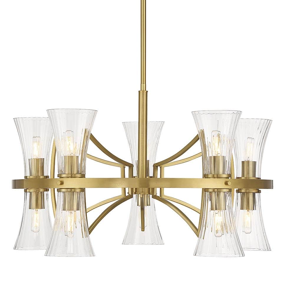 Savoy House 1-9704-10 Bennington 10 Light 31" Wide Chandelier