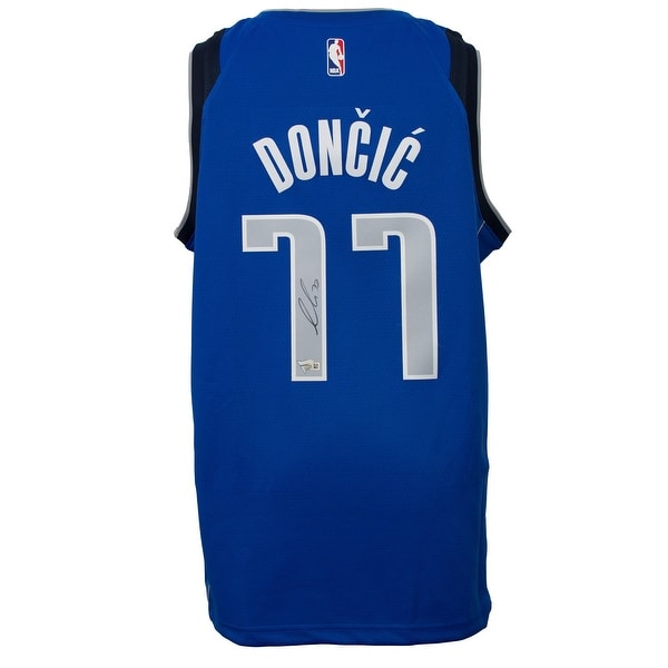 doncic signed jersey