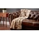 preview thumbnail 46 of 111, Chanasya Faux Fur Wolf Throw Blanket With Reversible Sherpa