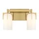 preview thumbnail 5 of 3, Caldwell 2-Light Bathroom Vanity Light