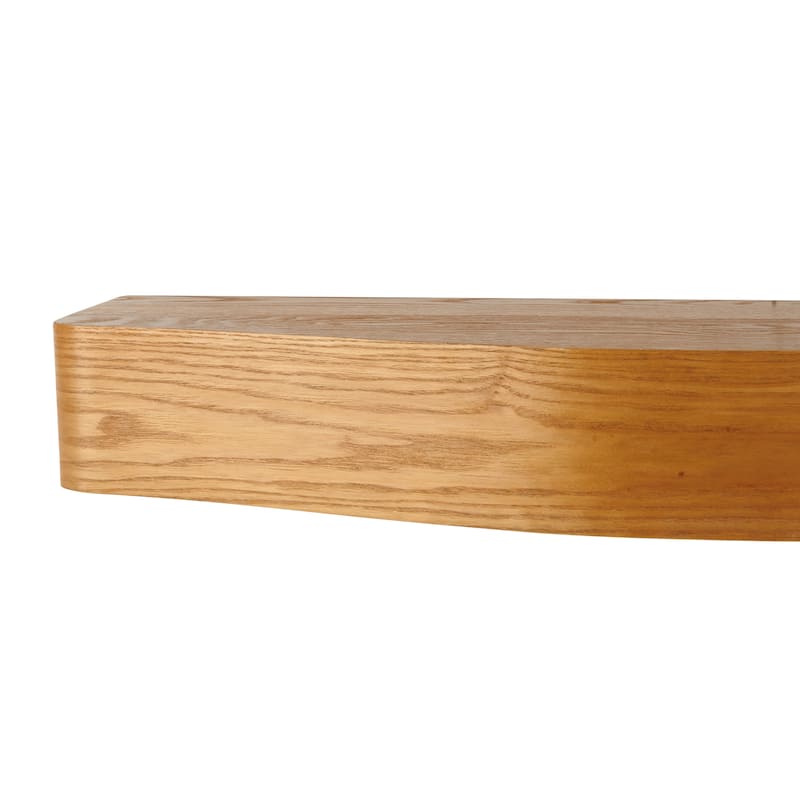 Wood Handmade Wall Shelf - Black or Brown - Roche River Decor