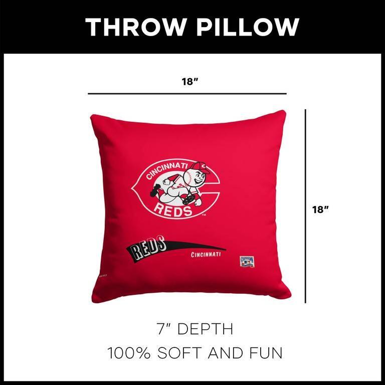 MLB CC Throwback 18 Inch Throw Pillow