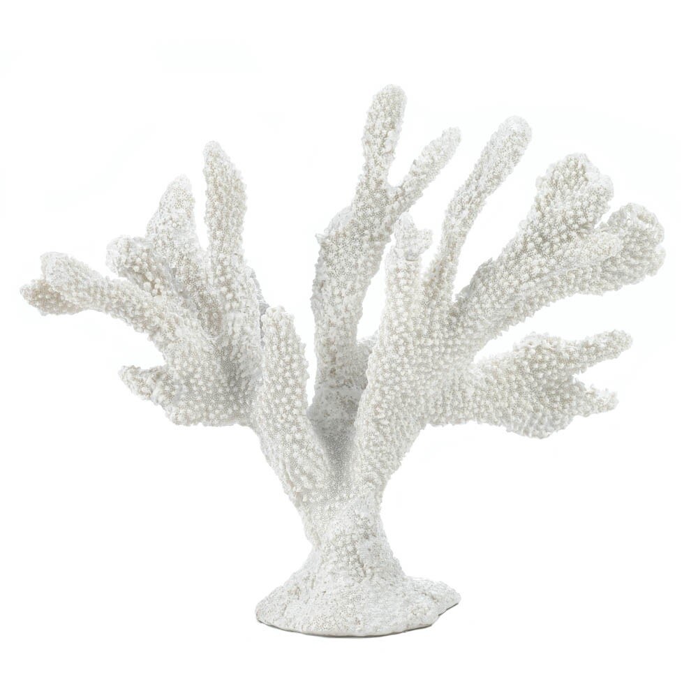Shop Large White Coral Decor Overstock 22698025