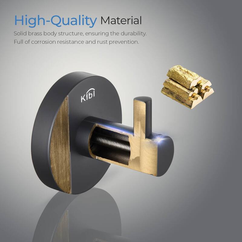 Circular Bathroom Towel & Robe Hook