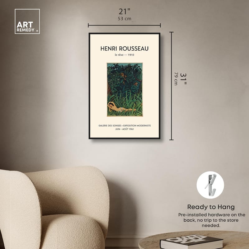 Dream in the Jungle Canvas by Art Remedy