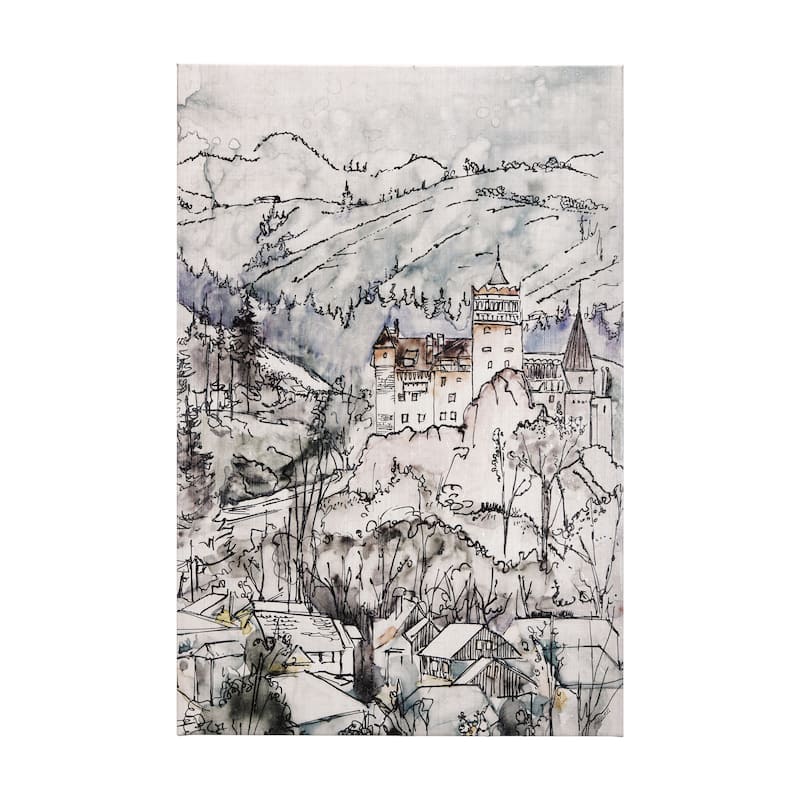 Travel Memories VII (30 x 45) Canvas Art Print - Large