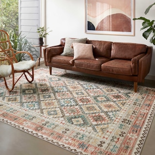 Alexander Home Escalante Southwestern Border Area Rug