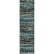 preview thumbnail 14 of 16, SAFAVIEH Porcello Helis Modern Rug 2'3" x 8' Runner - Charcoal/Blue - Runner