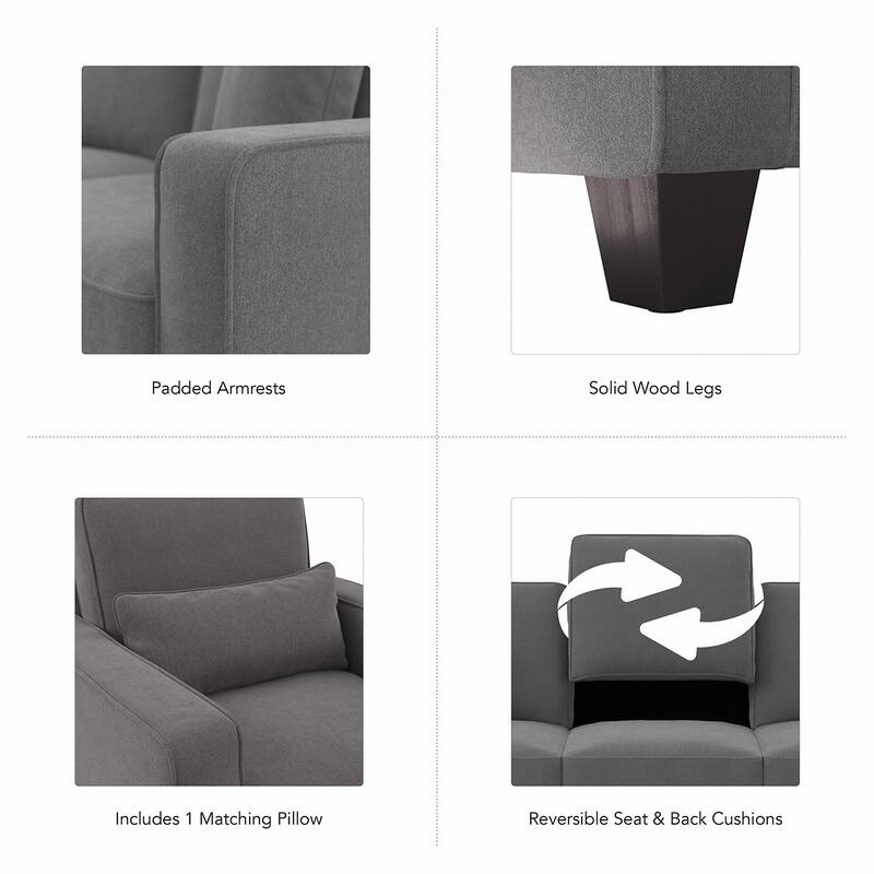 Stockton Accent Chair with Arms by Bush Furniture
