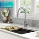 preview thumbnail 115 of 149, Kraus 2-Function 1-Handle 1-Hole Pulldown Sprayer Brass Kitchen Faucet