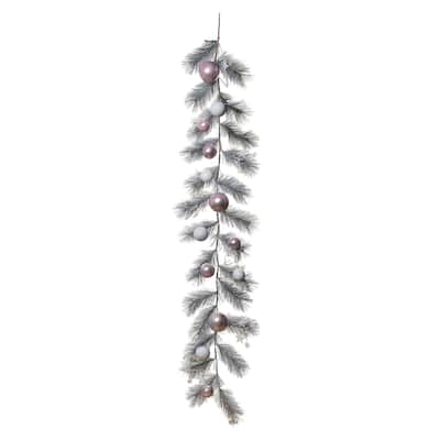 Transpac Artificial 60 in. Multicolored Christmas Whimsical Winter Garland - Multi
