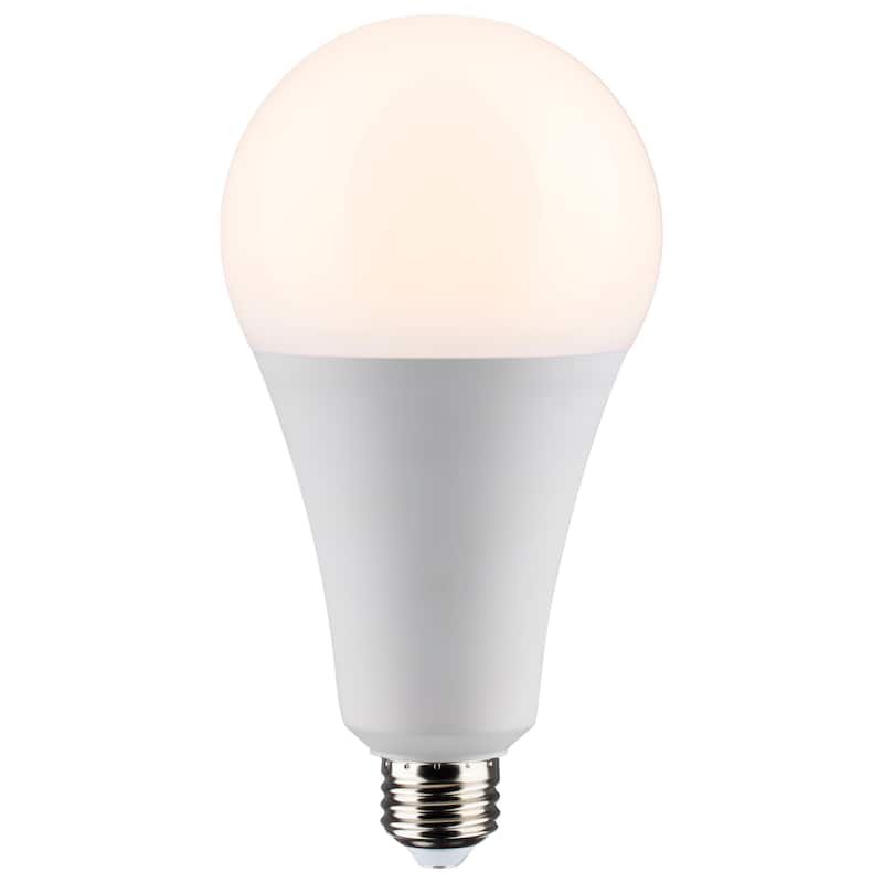 Ultra Bright Utility Lamp 36 Watt PS30 LED Medium Base 2700K High Lumen - White
