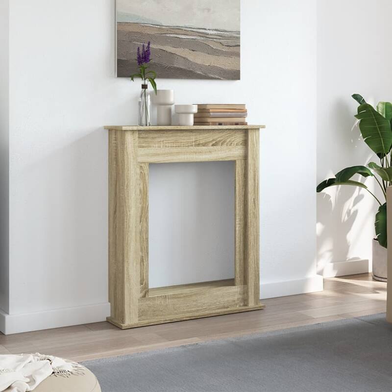 vidaXL Fireplace Surround Engineered Wood