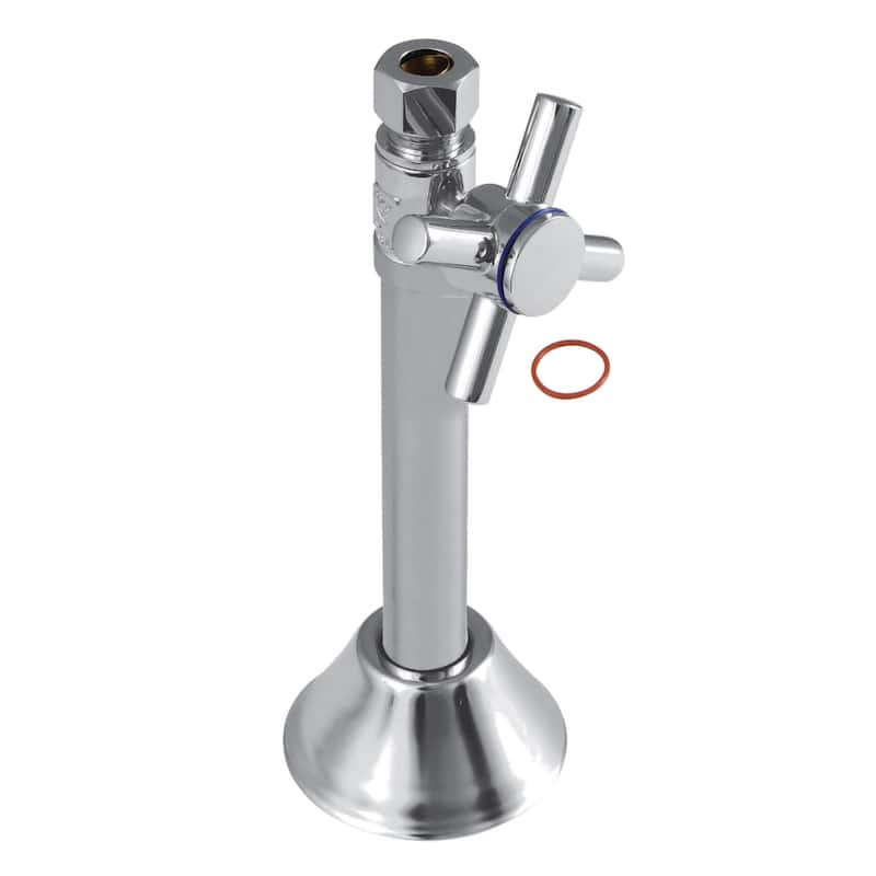 Kingston Brass Concord Straight Stop Valve - Polished Chrome