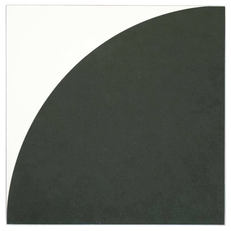 Cruz Bay Studio MKT61125 Luna - 8" x 8" Square Floor and Wall Tile - - Domino Matte - Domino Matte