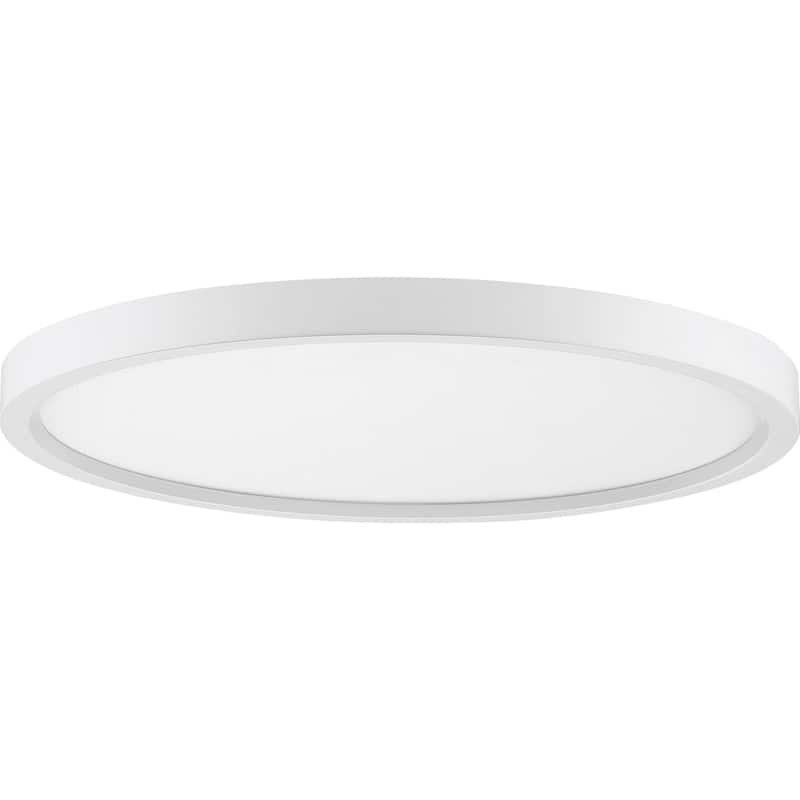 James Allan Randolph 15" Wide LED Flush Mount Ceiling Fixture