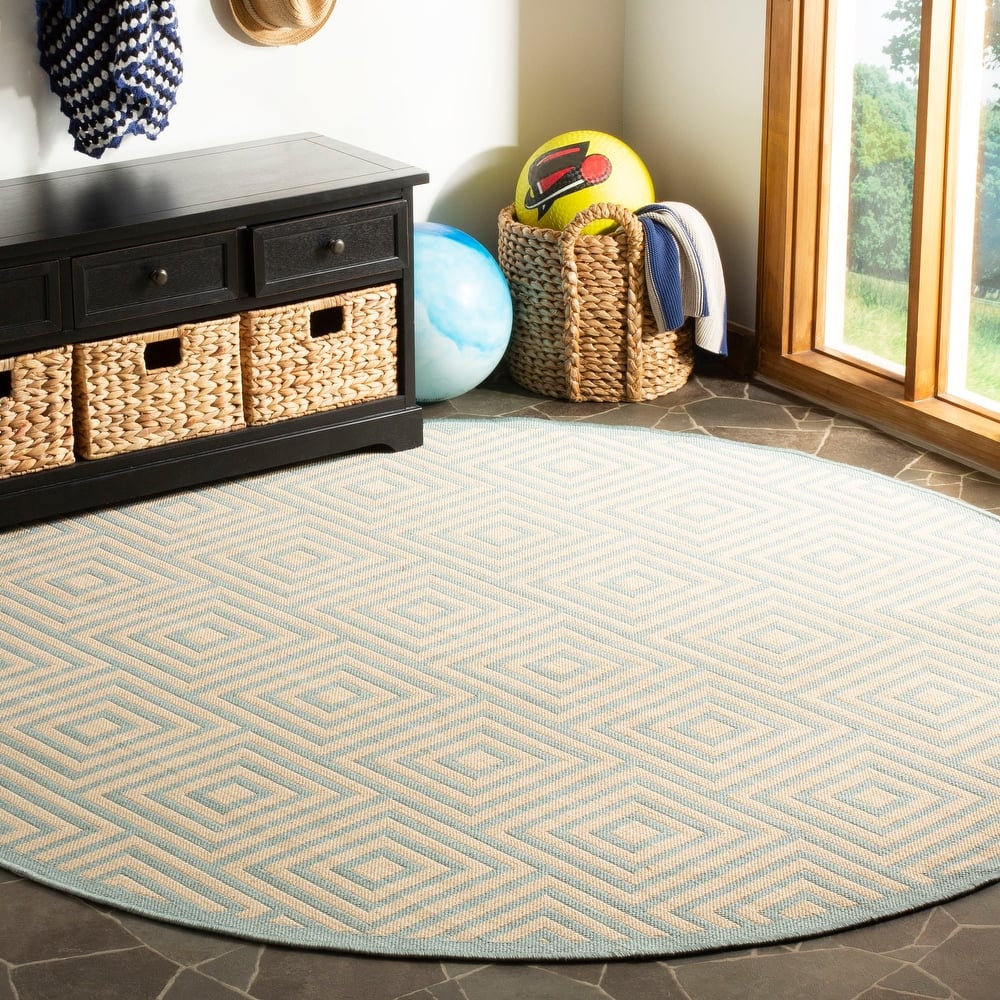 SAFAVIEH Linden Madita Indoor/ Outdoor Waterproof Patio Backyard Rug