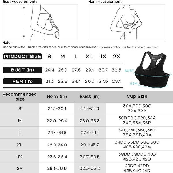 fittin racerback sports bras