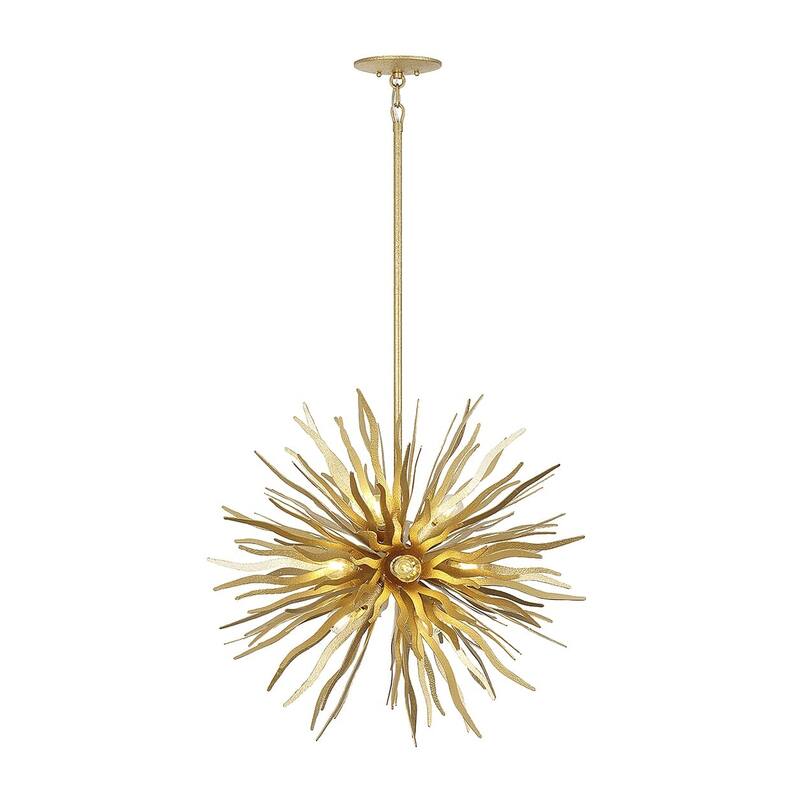 Cavalier Gold 12 Light Pendant from the Killiam Collection