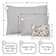 preview thumbnail 5 of 4, Sweet Jojo Designs Blush Pink Yellow Vintage Floral Boho Girl Mini Pillow with Pillowcase 12x8 in Bohemian Shabby Chic Farmhouse