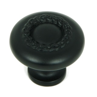 Stone Mill Hardware - Matte Black Rope Cabinet Knobs (Pack of 25) - Bed ...