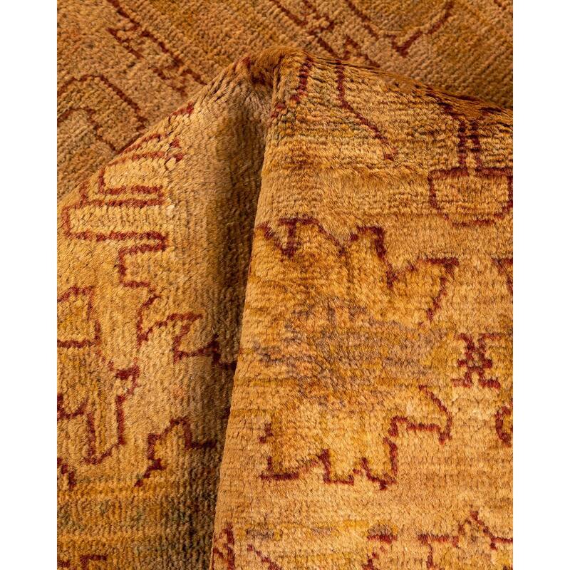 Vibrance, One-of-a-Kind Hand-Knotted Area Rug - Beige, 3' 2" x 4' 10" - 3' 2" x 4' 10"