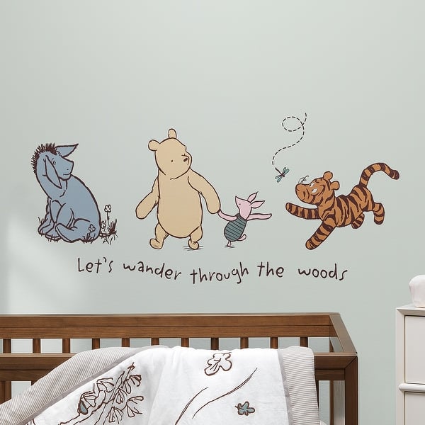 Lambs & Ivy Disney Baby Storytime Pooh Wall Decals / Stickers