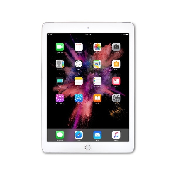 Shop Apple iPad Air 2 64GB (White/Silver; Refurbished B ...