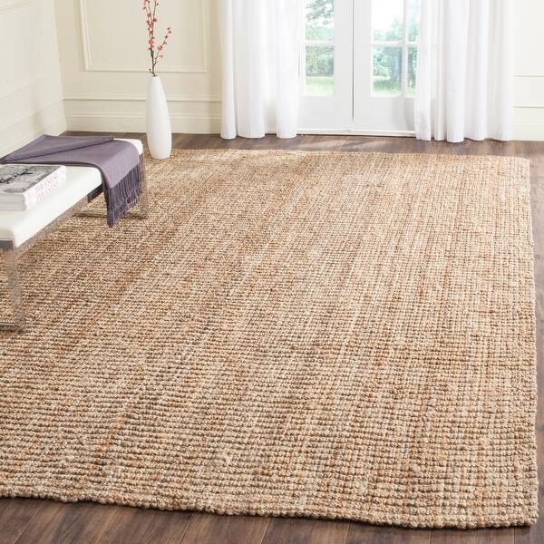 Shop Safavieh Handmade Natural Fiber Jerneja Solid Chunky Jute Rug On Sale Overstock 4382770